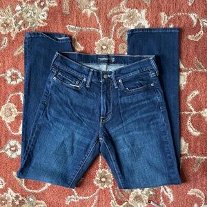 Abercrombie & Fitch Dark Blue Straight Jeans
